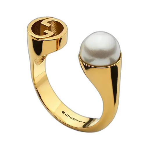 Gucci Blondie Resin Pearl Ring