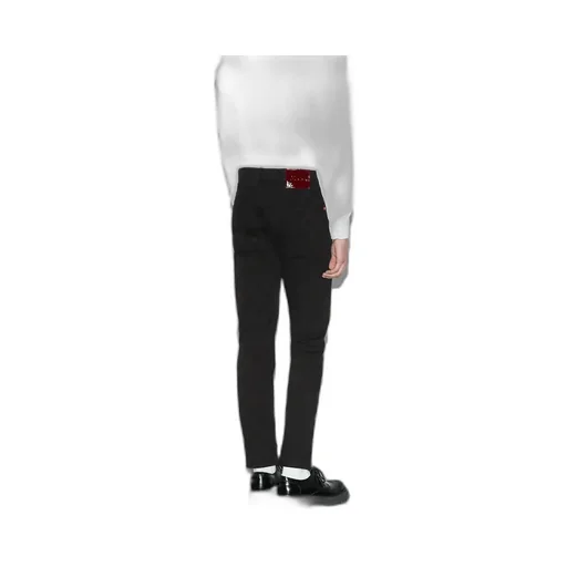 Gg Denim Jacquard Pant