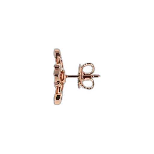 Gucci Flora 18K Diamond Stud Earrings