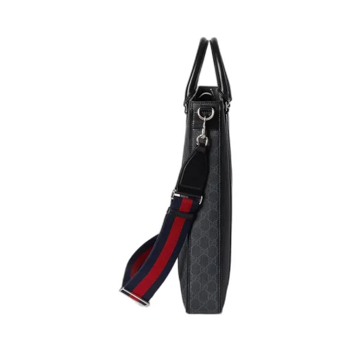 Gg Black Large Tote Bag