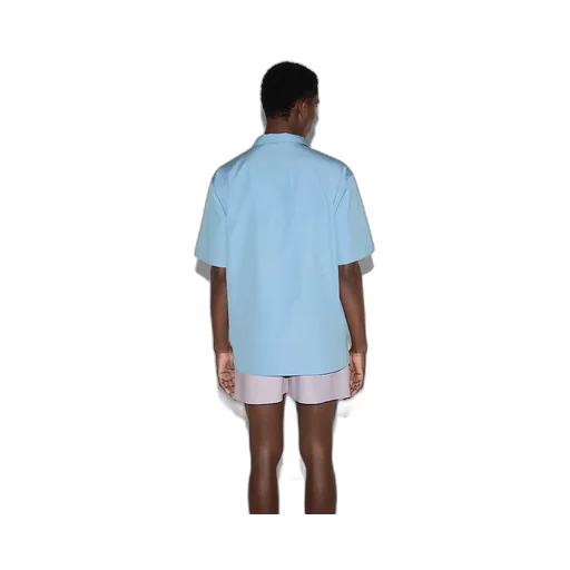 Regular Fit Cotton Shirt With Web