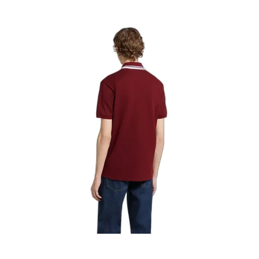 Cotton Piquet Polo Shirt With Embroidery