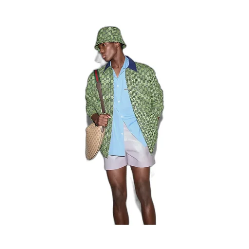 Regular Fit Cotton Shirt With Web
