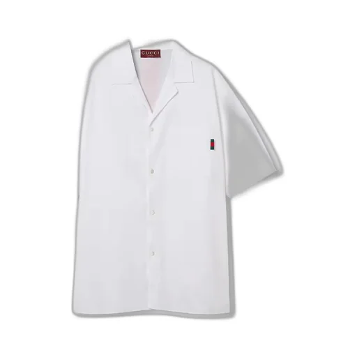 Regular Fit Cotton Shirt With Web