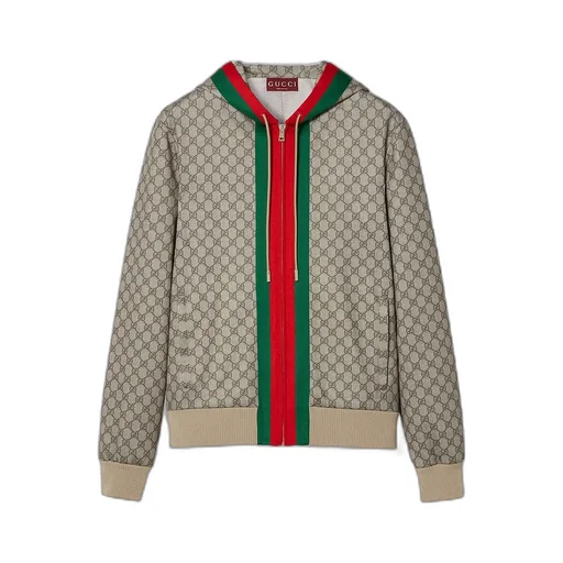 Technical Jersey Zip Jacket With Web