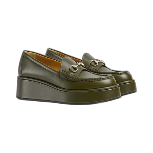 Horsebit Wedge Loafer