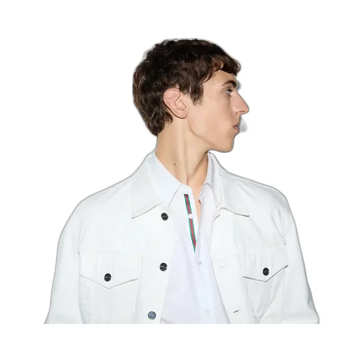 Cotton Poplin Shirt With Web