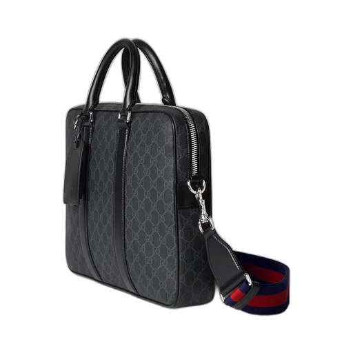 Gg Black Medium Briefcase