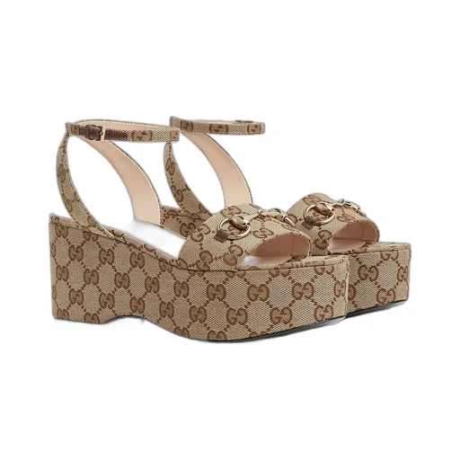 Horsebit Flatform Sandal