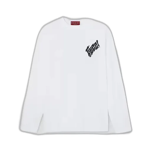 Cotton Jersey T-Shirt With Gucci Logo