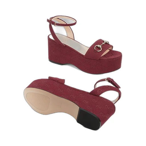 Horsebit Flatform Sandal