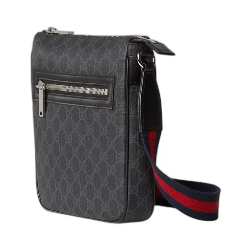 Gg Black Small Messenger Bag