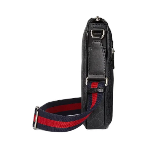 Gg Black Small Messenger Bag