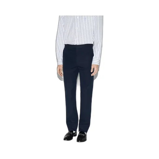 Embossed Cotton Twill Trouser