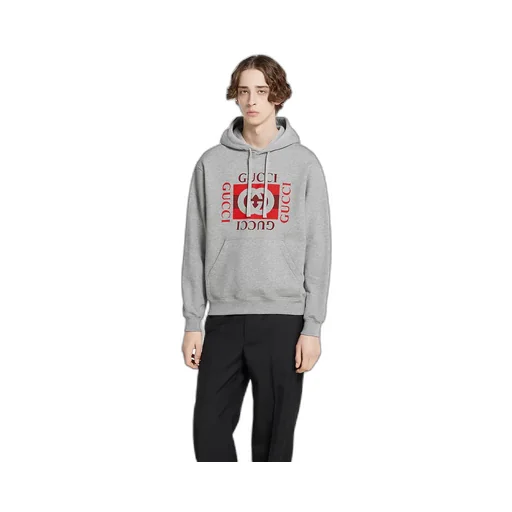Printed Cotton Jersey Sweatshirt