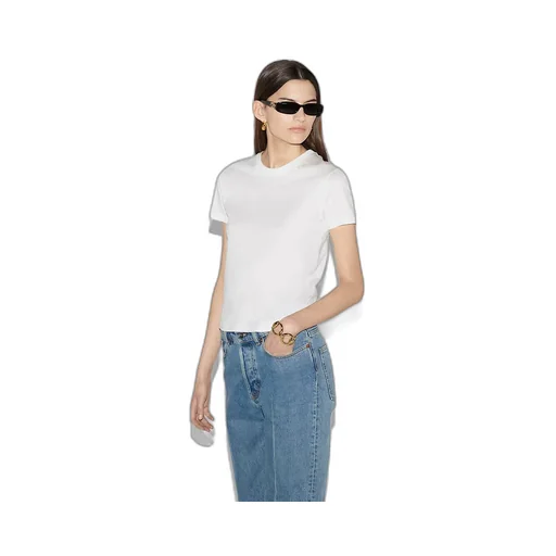 Embroidered Cotton Jersey T-Shirt