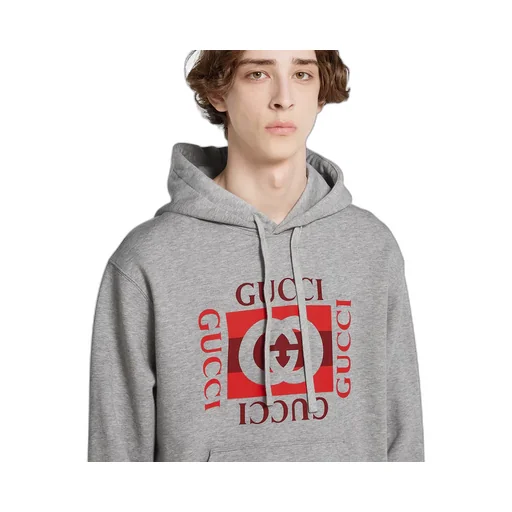 Printed Cotton Jersey Sweatshirt