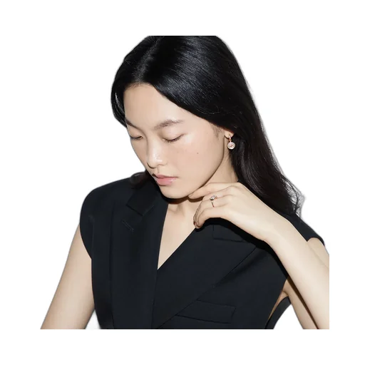 Gucci Interlocking Diamond 18K Earrings