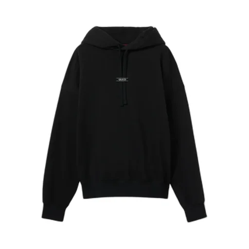 Cotton Jersey Hooded Sweatshirt