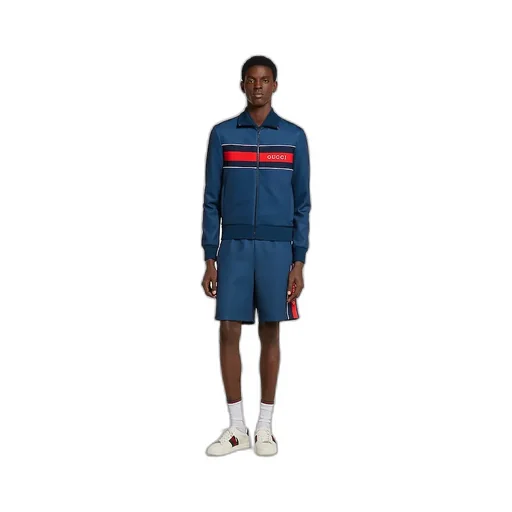 Neoprene Shorts With Web
