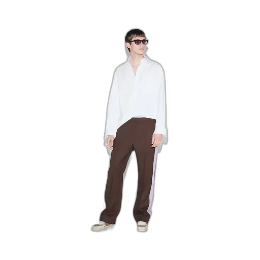 Cotton Poplin Shirt With Gucci Detail