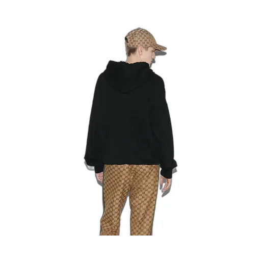 Cotton Jersey Hooded Sweatshirt