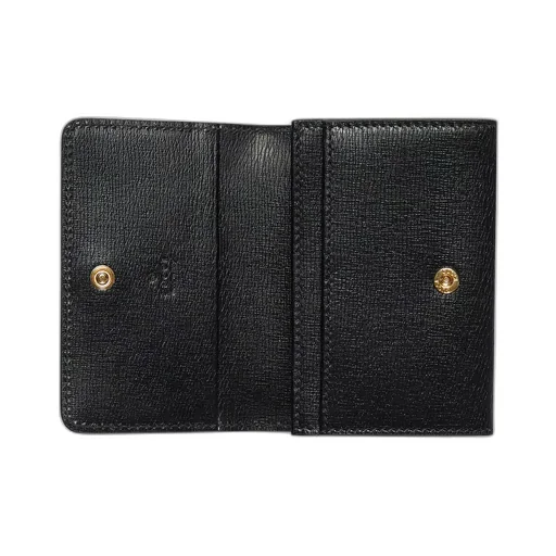 Card Case With Gucci Script