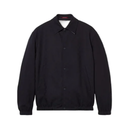 Reversible Gg Polyester Jacket