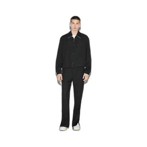 Reversible Gg Polyester Jacket