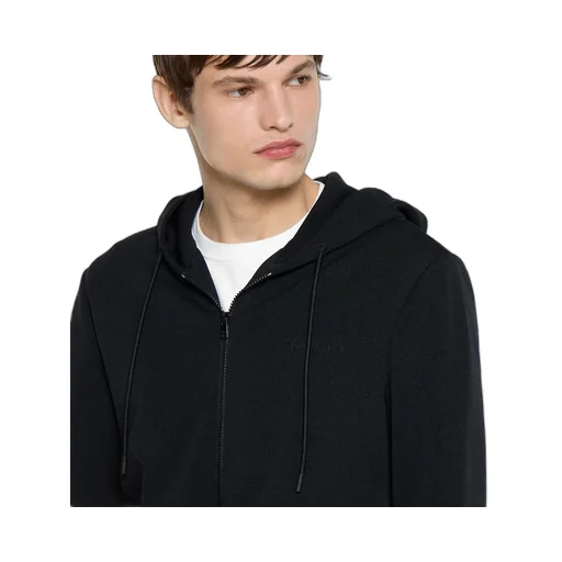Technical Jersey Hooded Zip Jacket