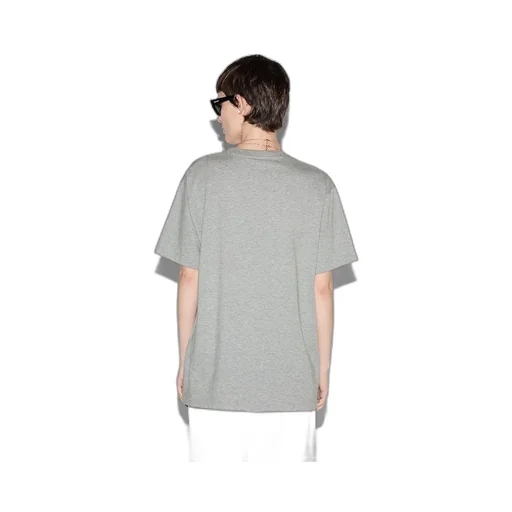 Cotton Jersey T-Shirt With Print