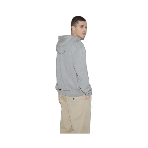 Printed Cotton Jersey Hooded Sweatshirt