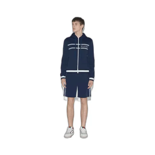 Technical Jersey Hooded Sweatshirt