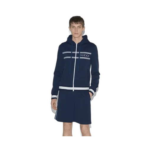 Technical Jersey Hooded Sweatshirt