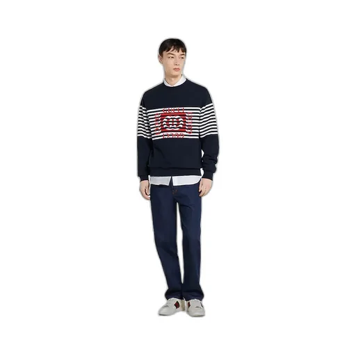 Printed Cotton Jersey Sweatshirt