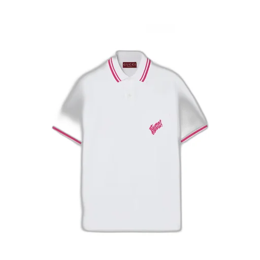 Cotton Polo Shirt With Embroidery