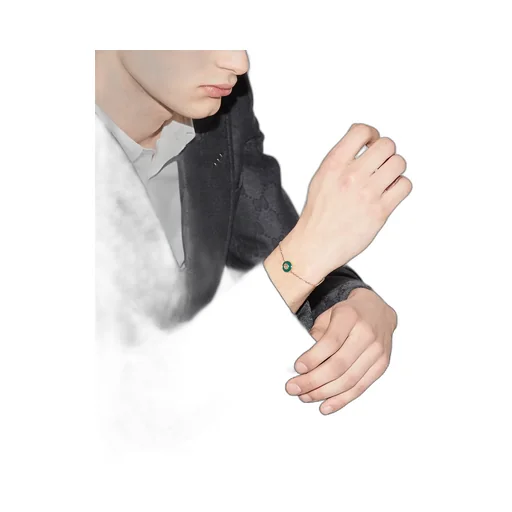 Gucci Interlocking 18K Chain Bracelet