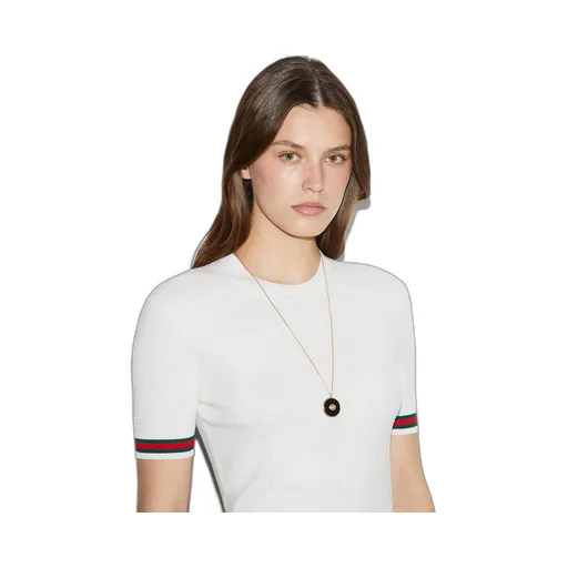 Gucci Interlocking 18K Long Chain Necklace