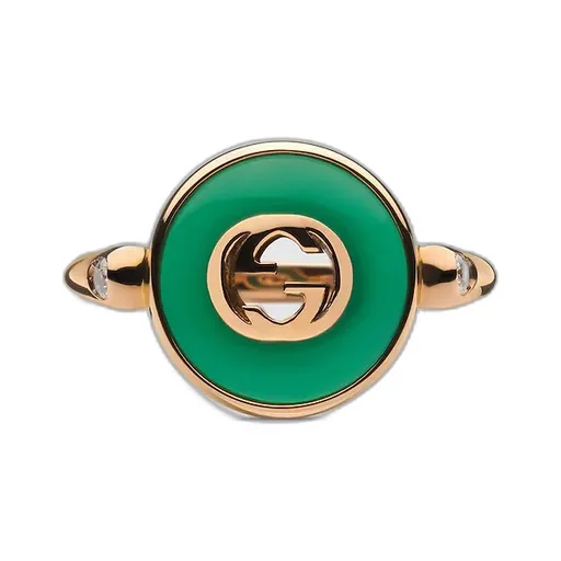 Gucci Interlocking 18K Ring