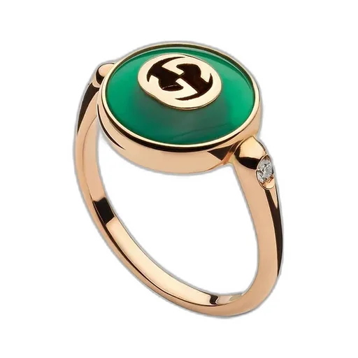 Gucci Interlocking 18K Ring