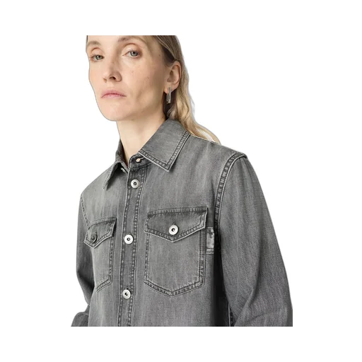 Black Denim Shirt