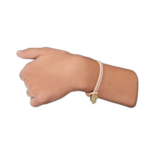 Knot Detailed Braided Bracelet