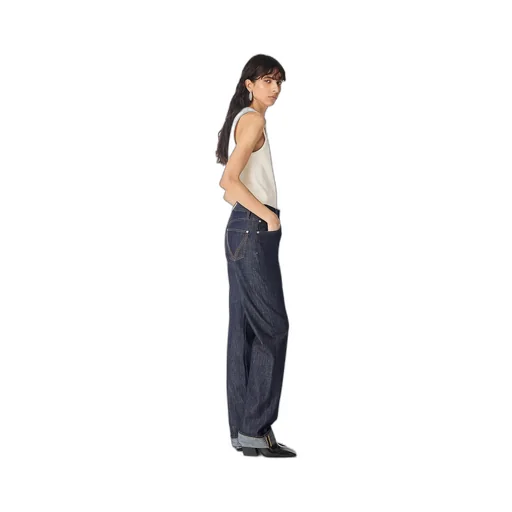 Indigo Straight Jeans