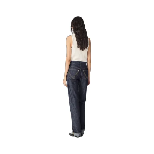 Indigo Straight Jeans