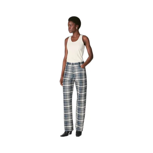 Mini Intreccio Leather Pants