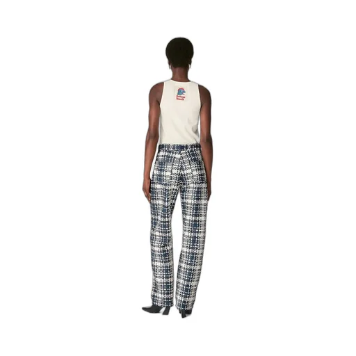 Mini Intreccio Leather Pants