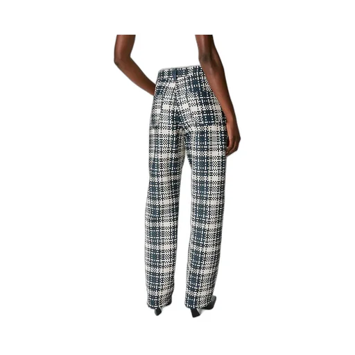 Mini Intreccio Leather Pants