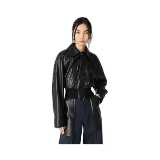 Light Leather Blouson