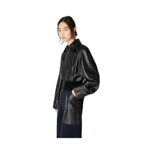Light Leather Blouson
