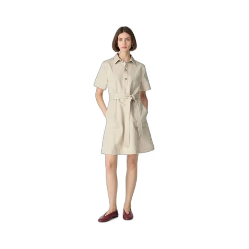 Cotton And Linen Dress